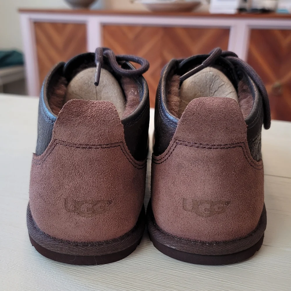 UGG Maksim Chukka Leather Boot in Brown - Like New